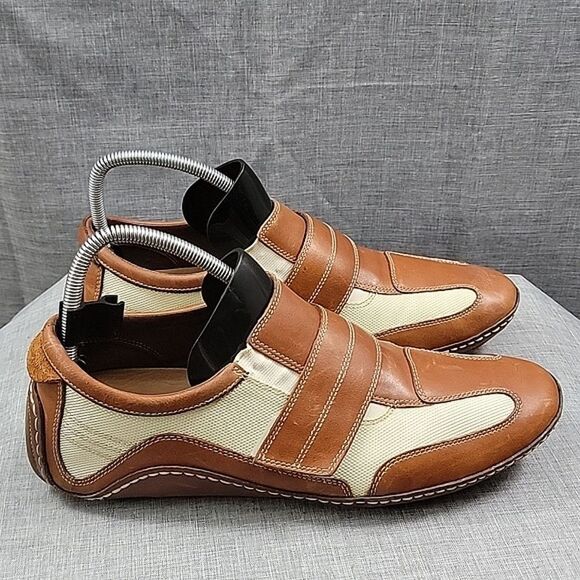 Cole Haan G Series Air Infinity Loafers Shoes Men's 11M C06339 Brown Cream - Picture 4 of 11